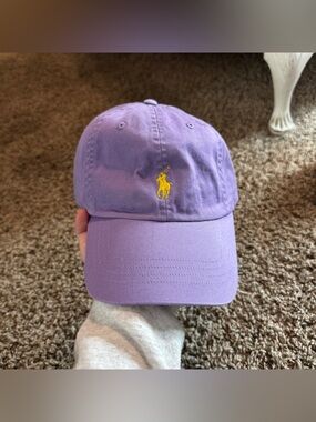 Polo Ralph Lauren Purple & Yellow Hat